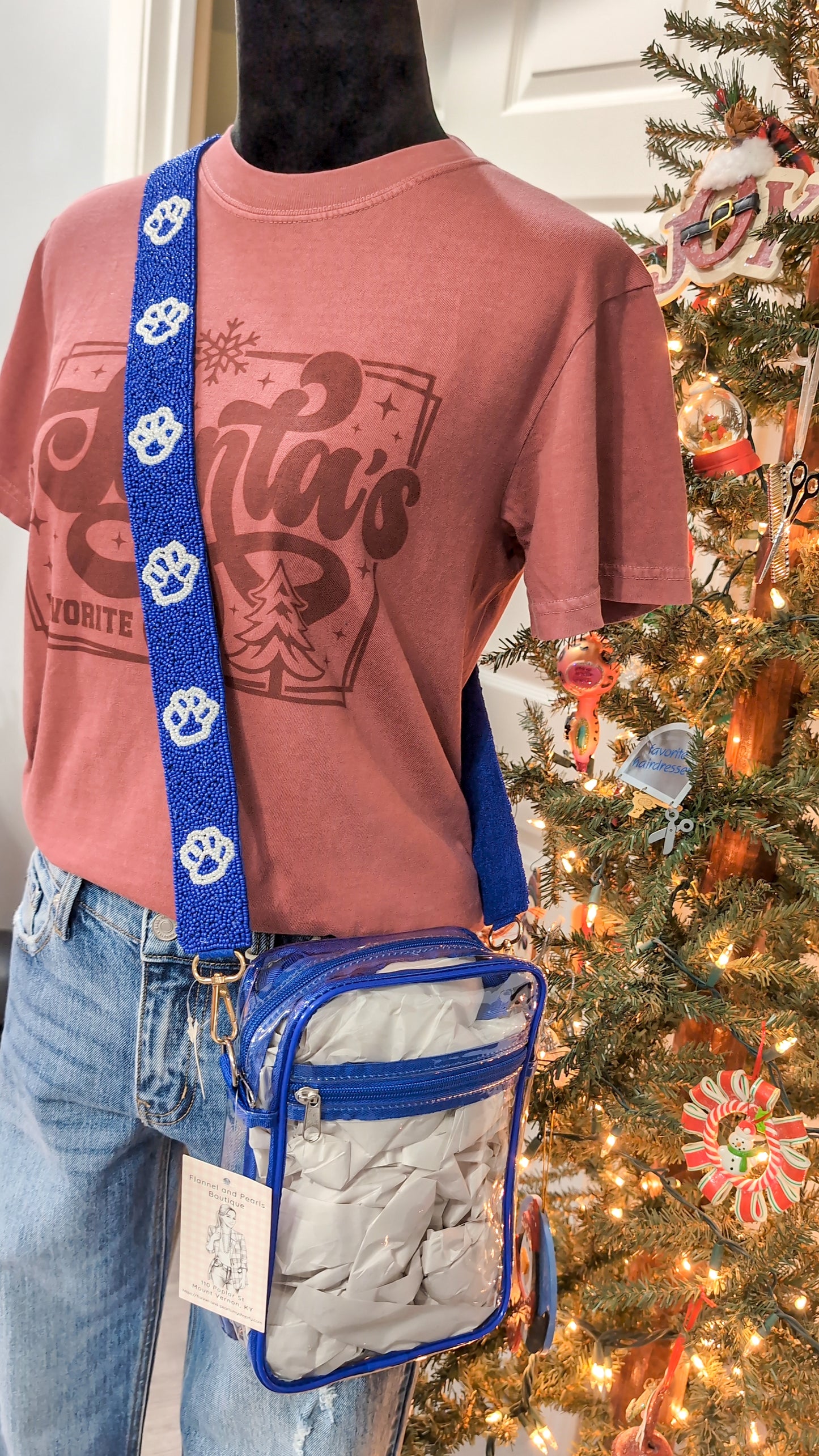 Royal Blue Stadium Bag