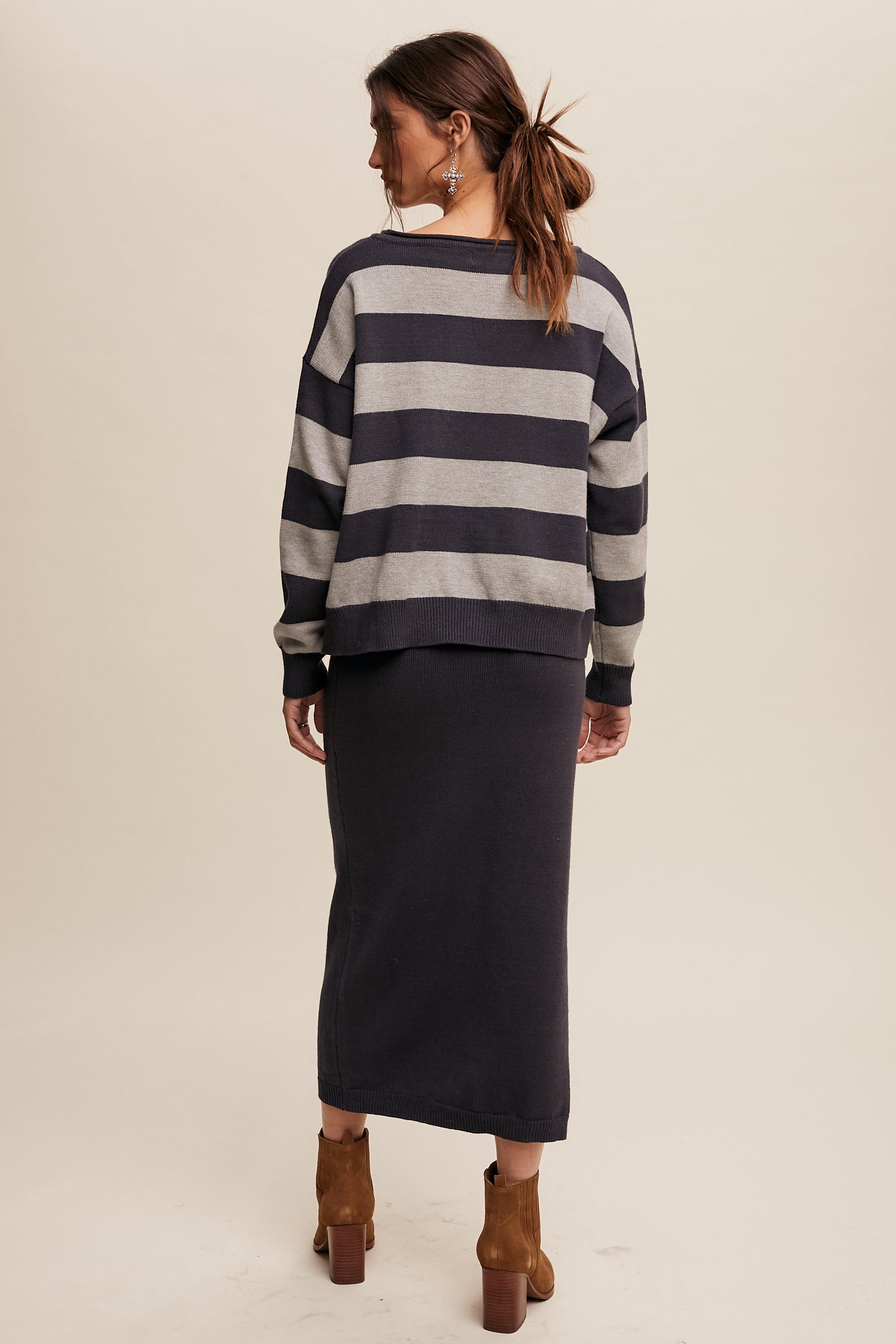 Skirt and Sweater Set