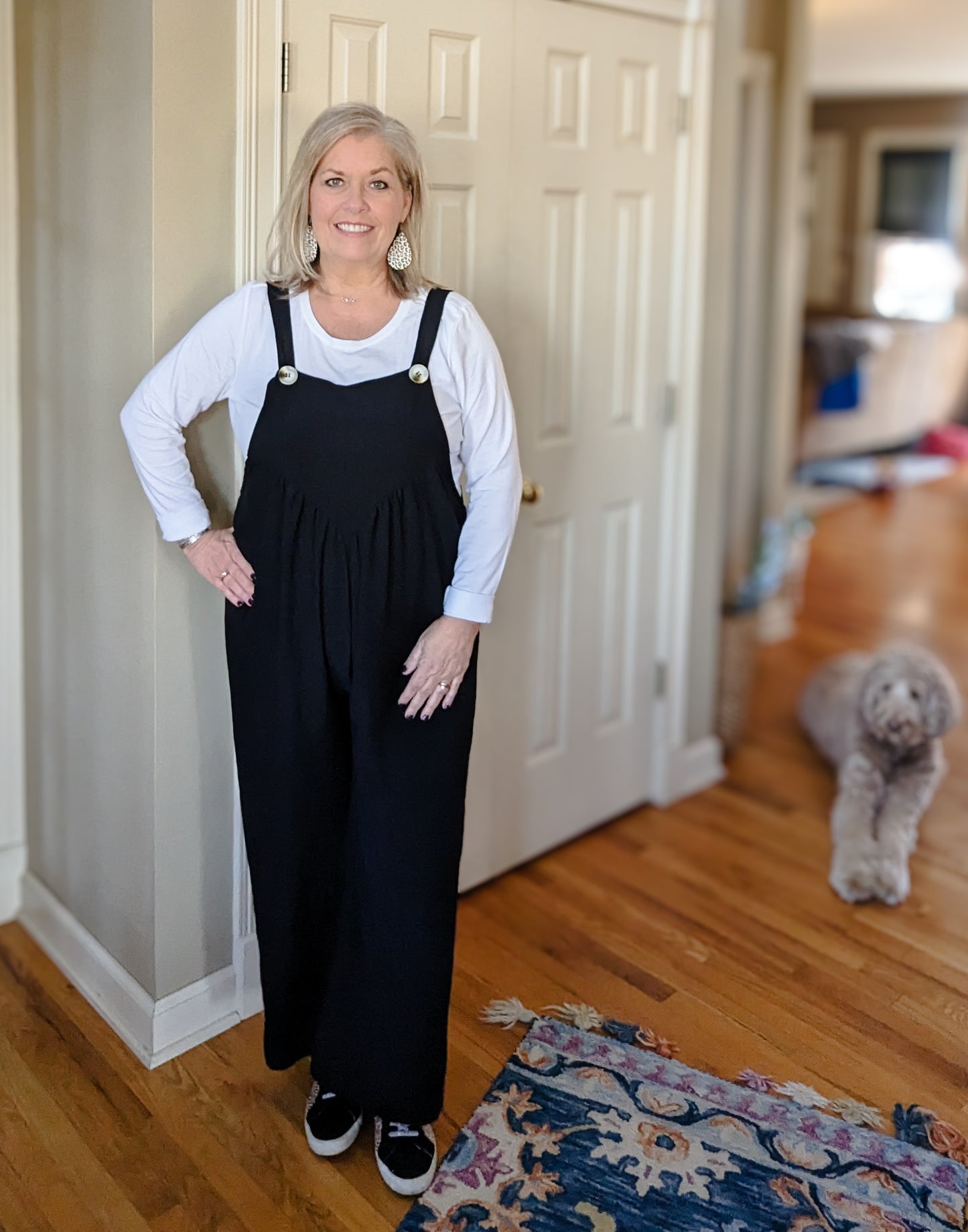 Daisy Black Jumpsuit