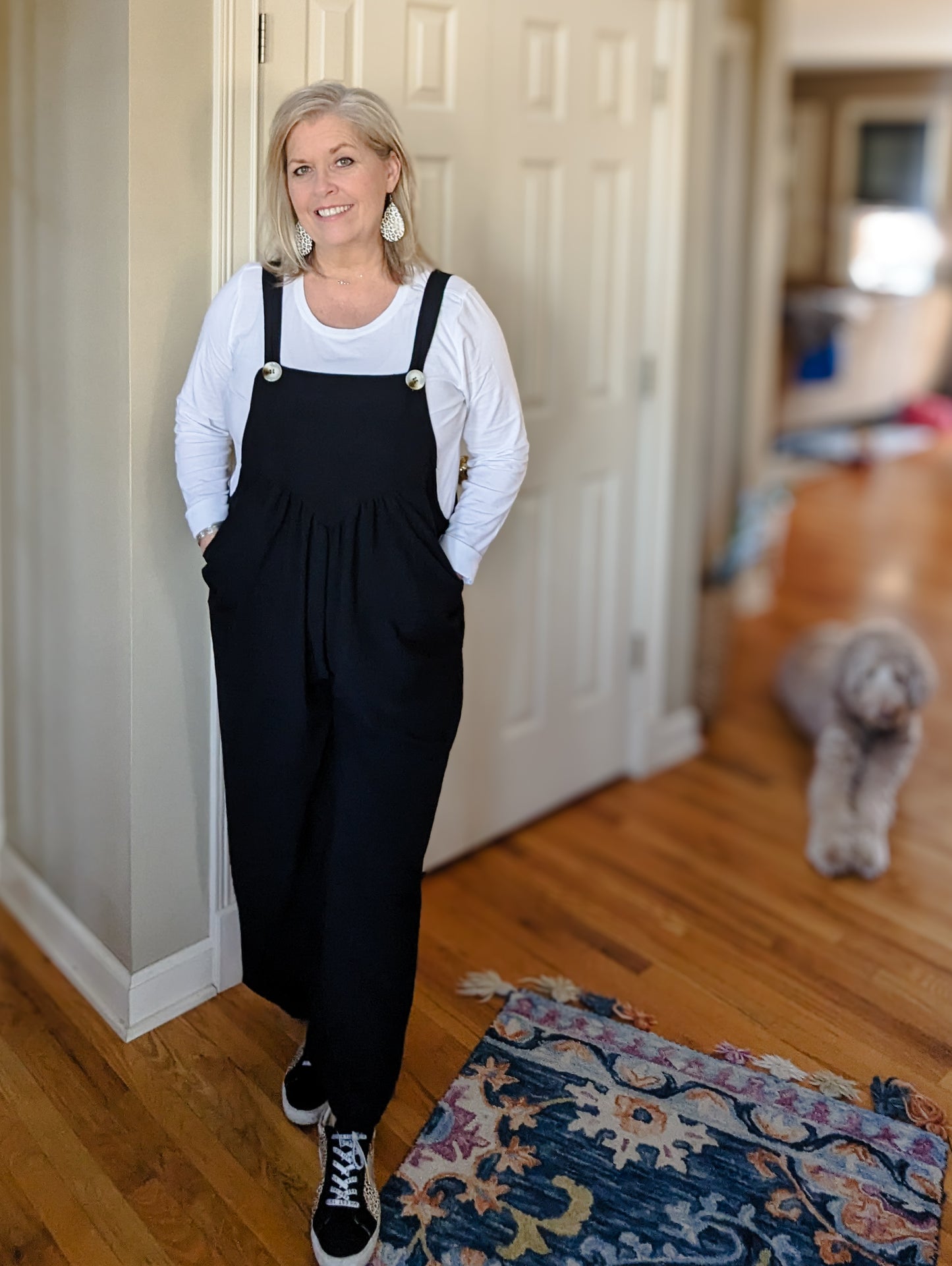 Daisy Black Jumpsuit