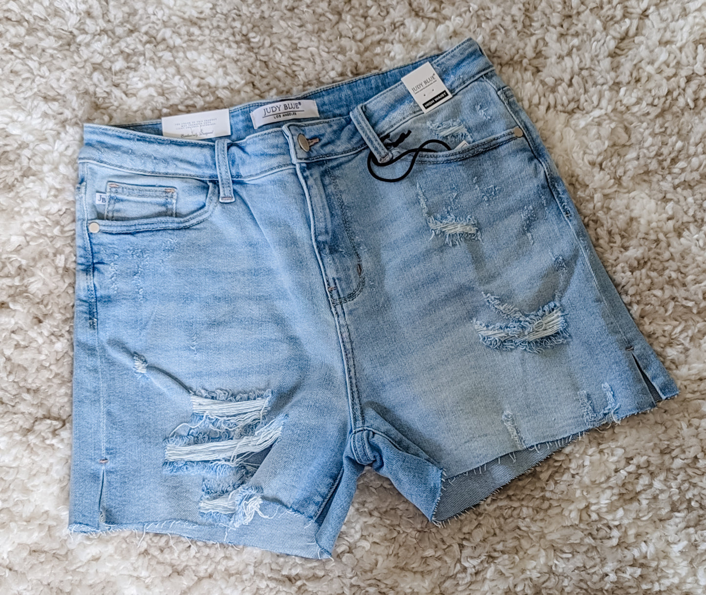 Judy Blue Distressed Jean Shorts