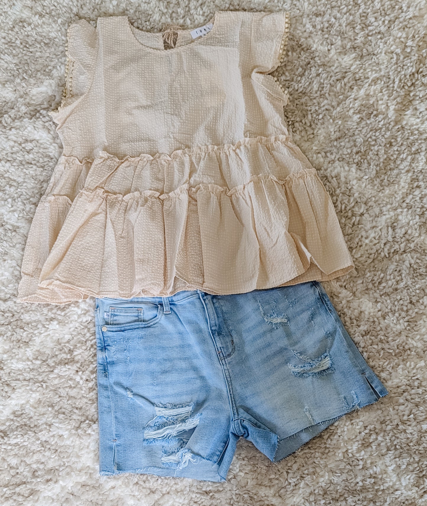Judy Blue Distressed Jean Shorts