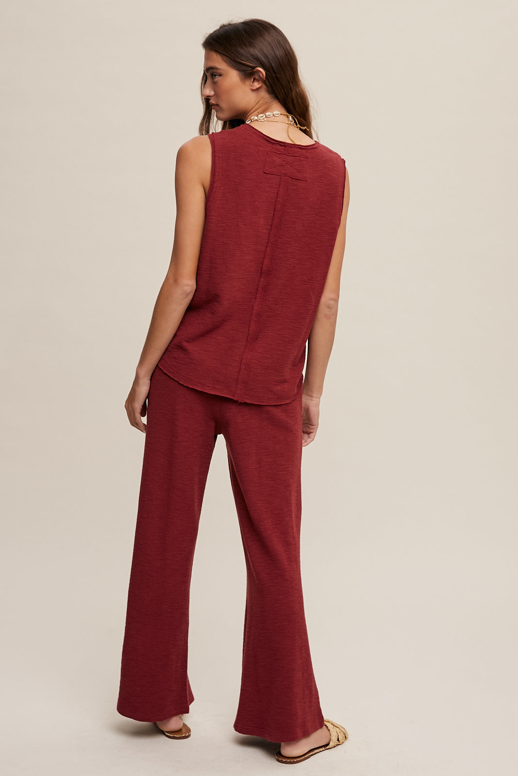 Brooke Knit Tank Set