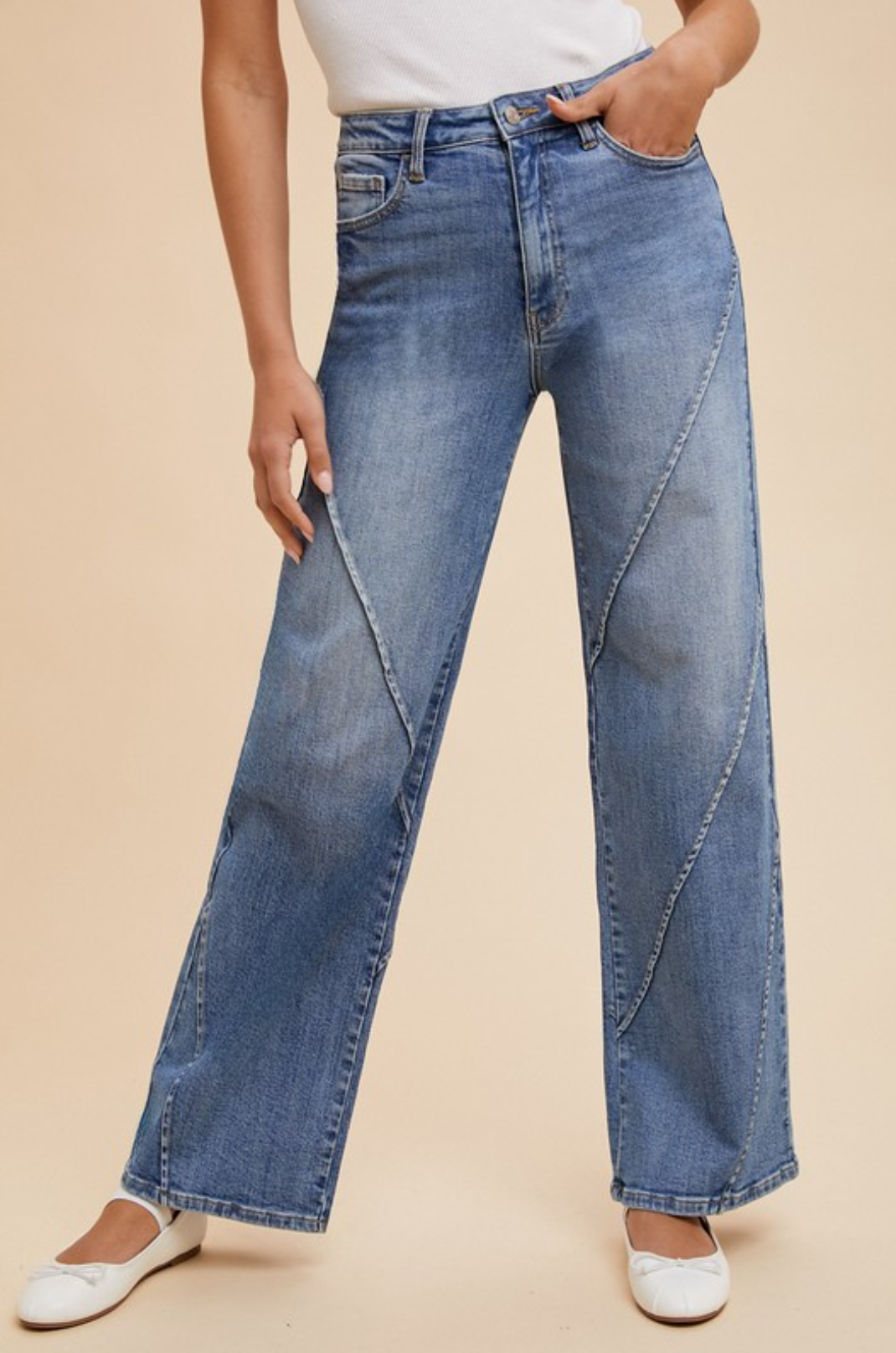 Ridge Edge Straight Leg Jeans