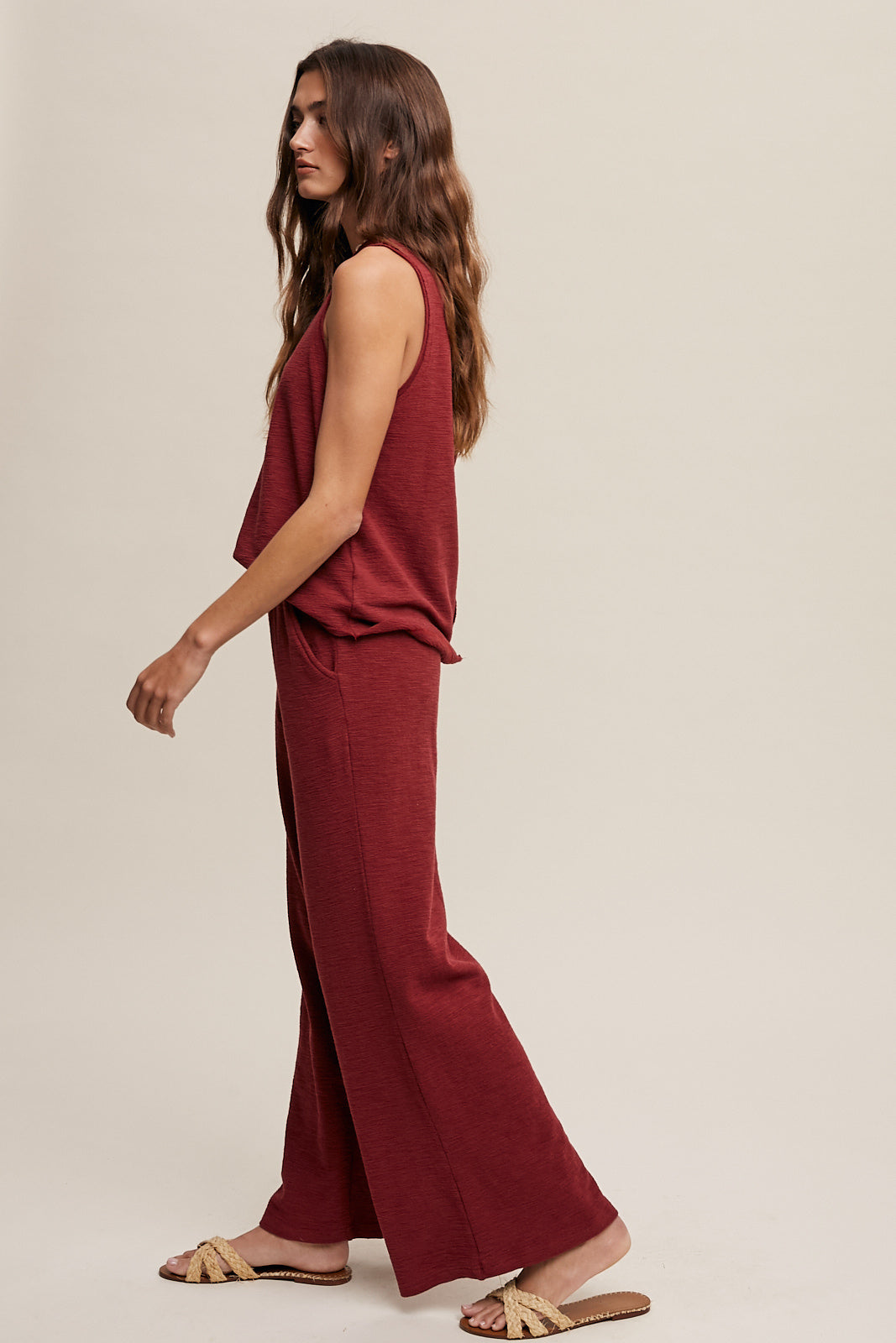 Brooke Knit Tank Set