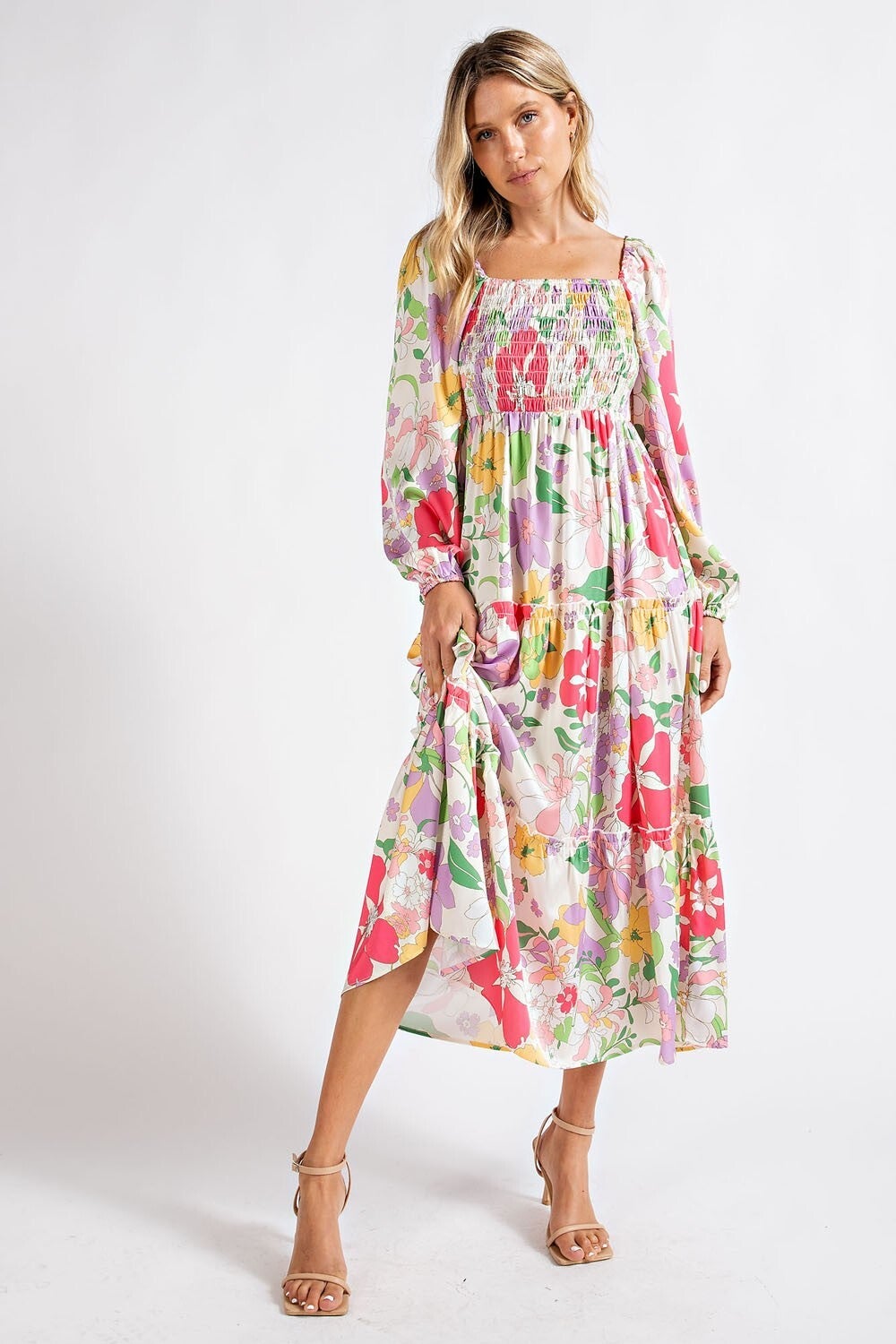 Abbey Floral Maxi Dress