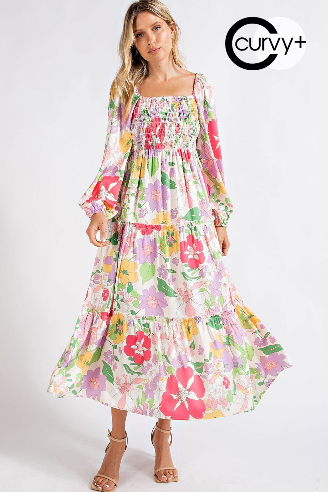 Abbey Floral Maxi Dress