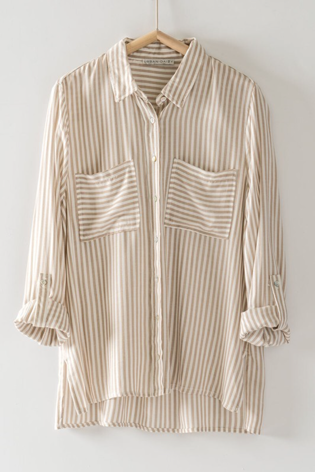 Button Down Stripe Shirt