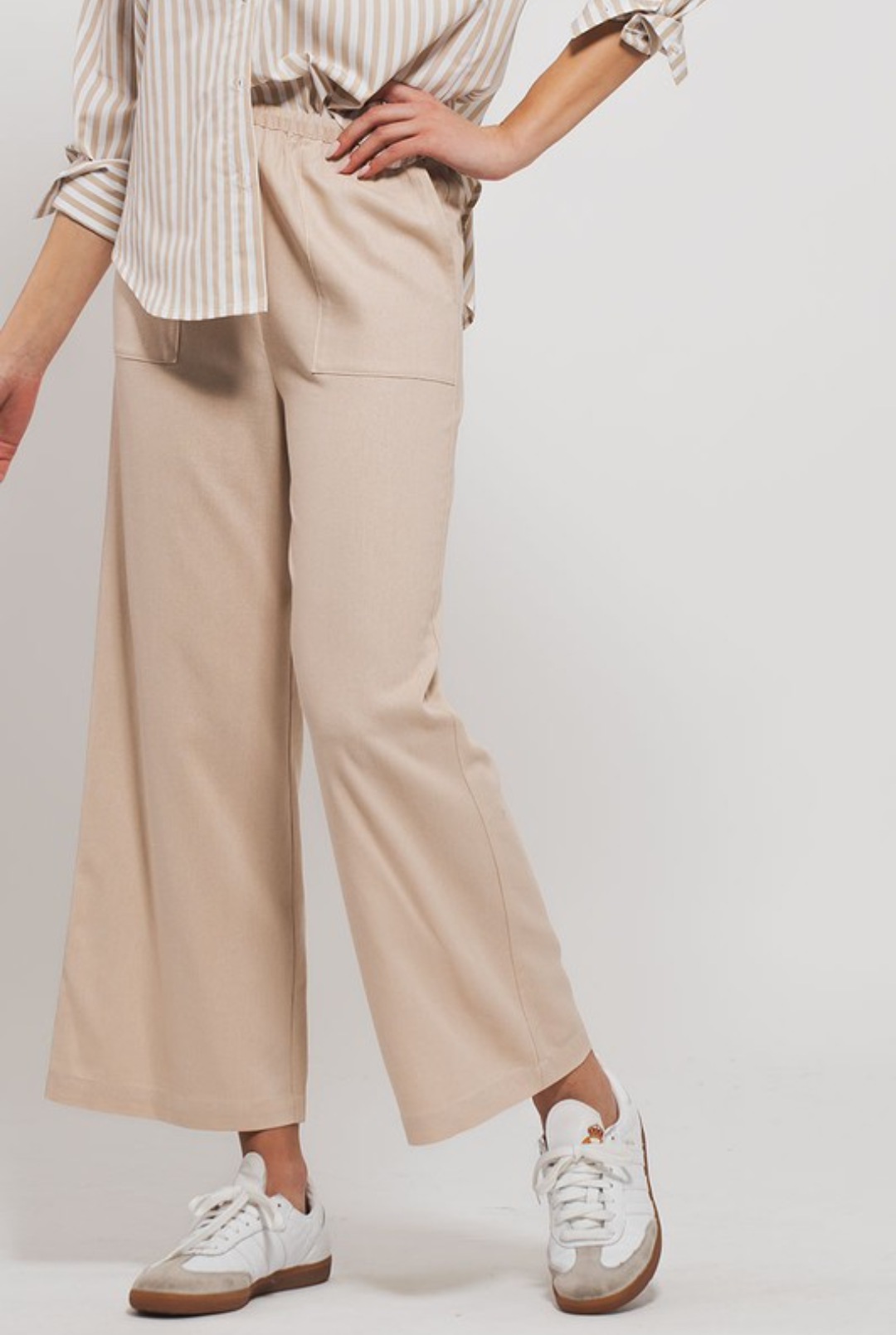 Linen Tassel Pants