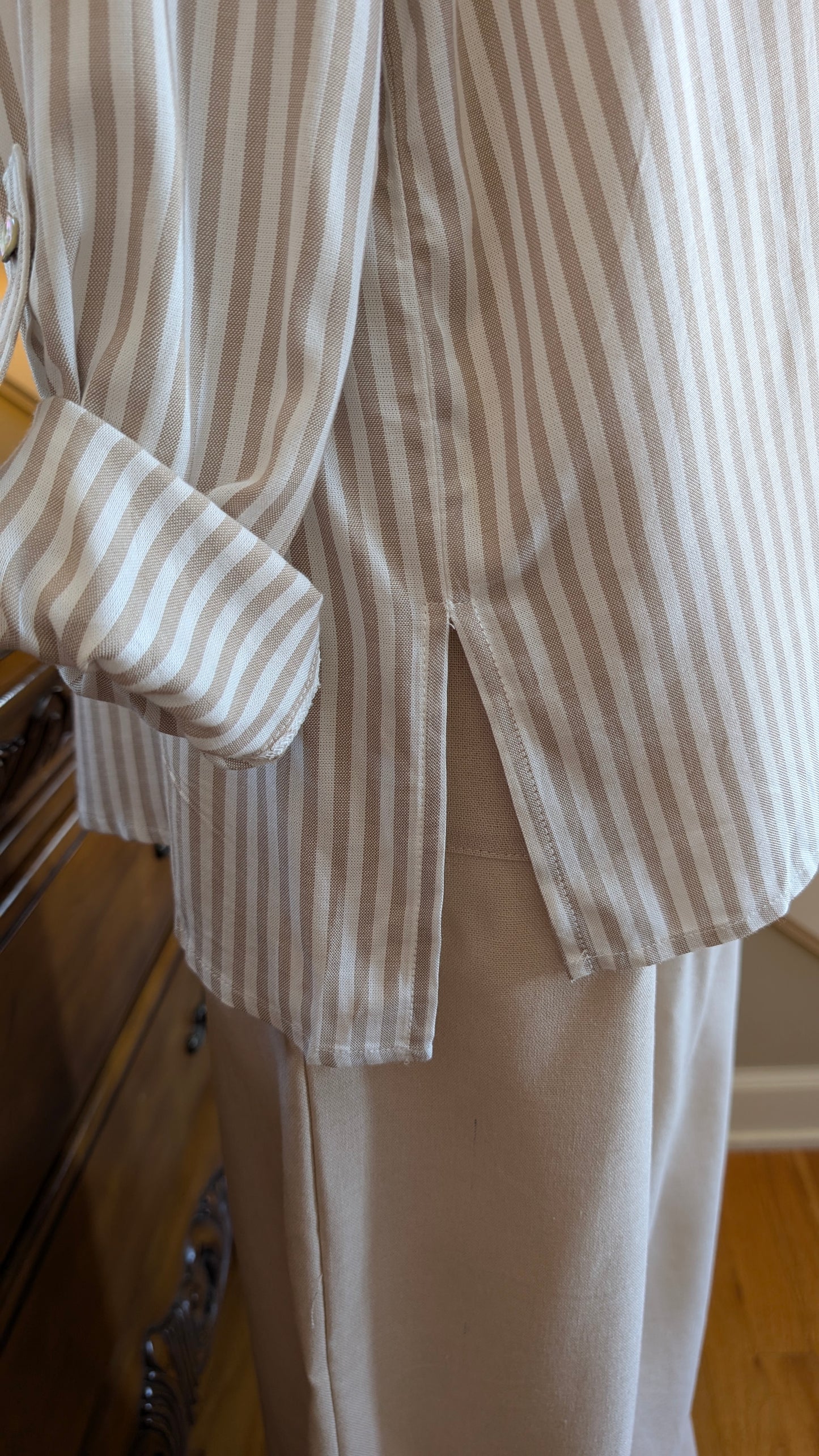 Button Down Stripe Shirt