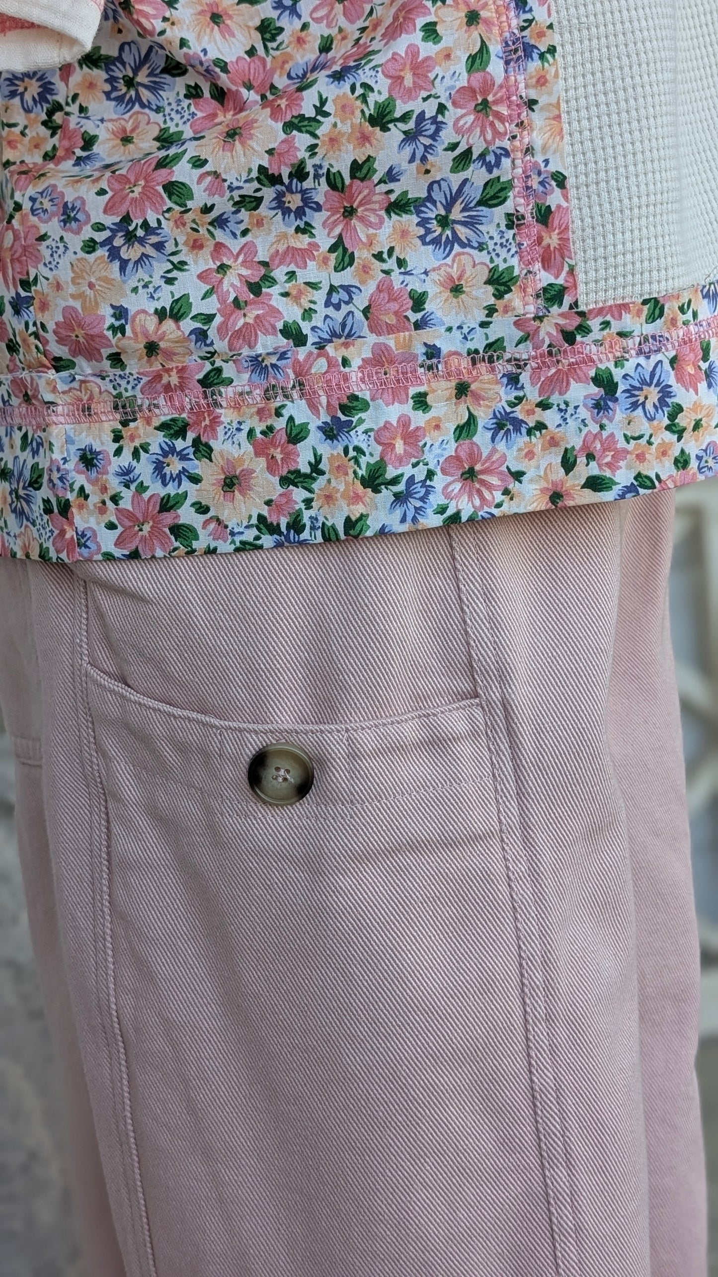 Petal Pink Cargo Pants