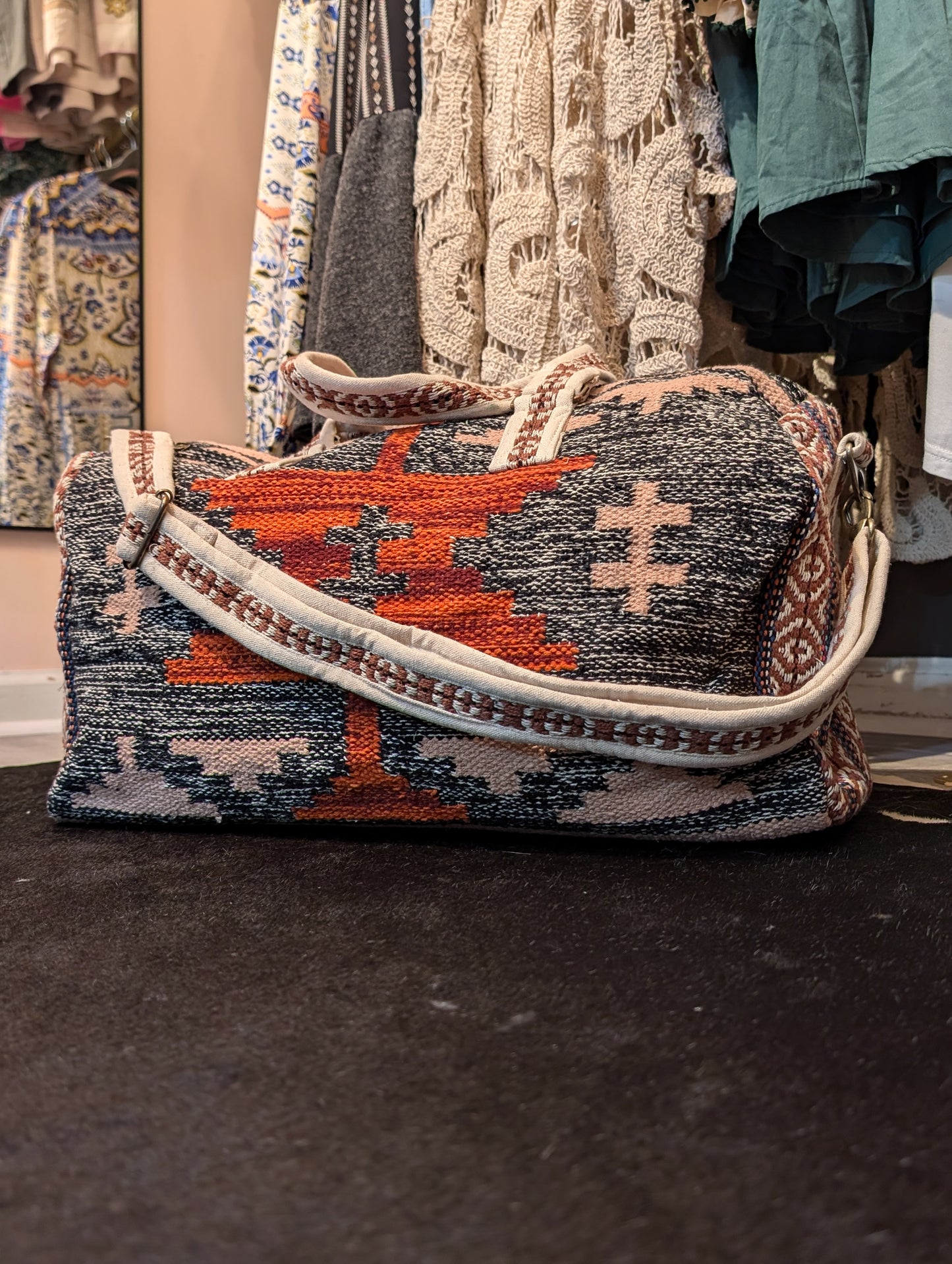 Panache Woven Duffel Bag