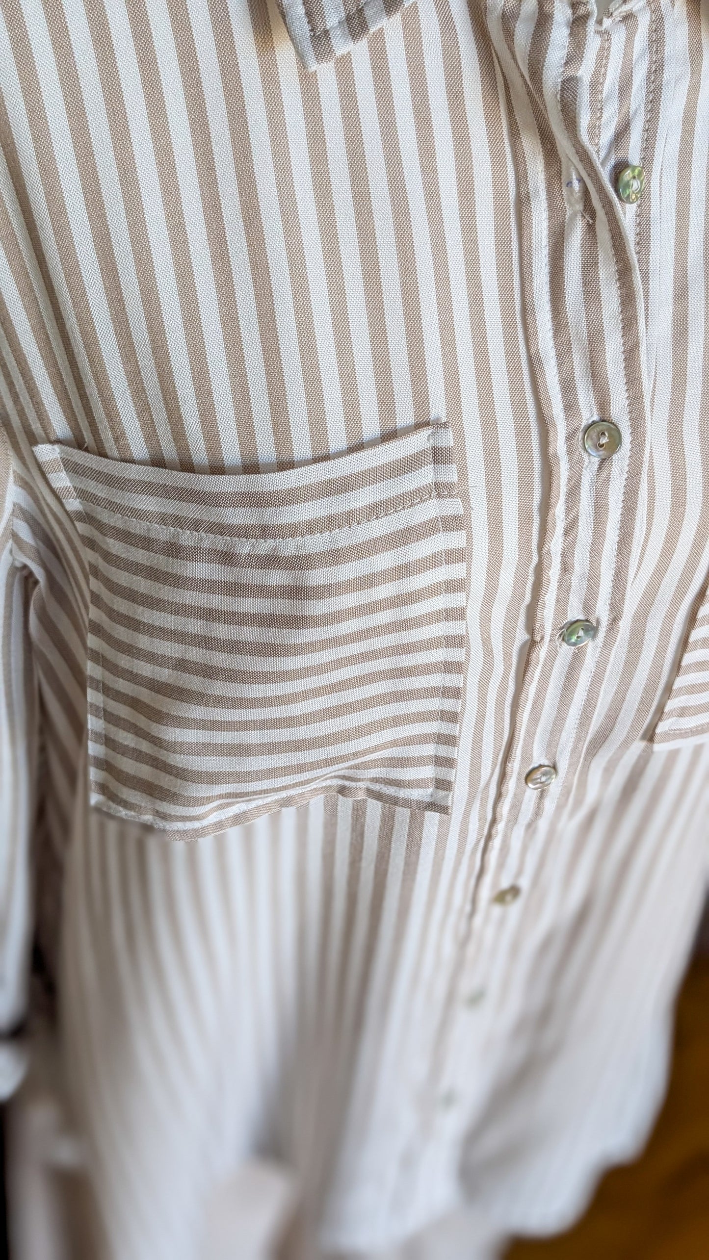 Button Down Stripe Shirt