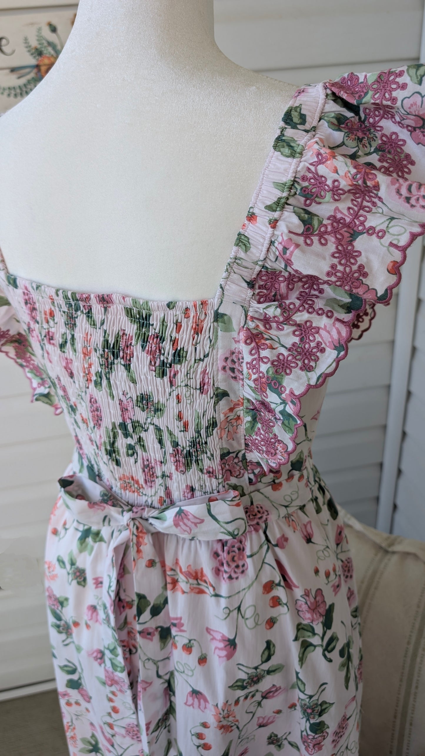 Ellie Floral Midi Dress