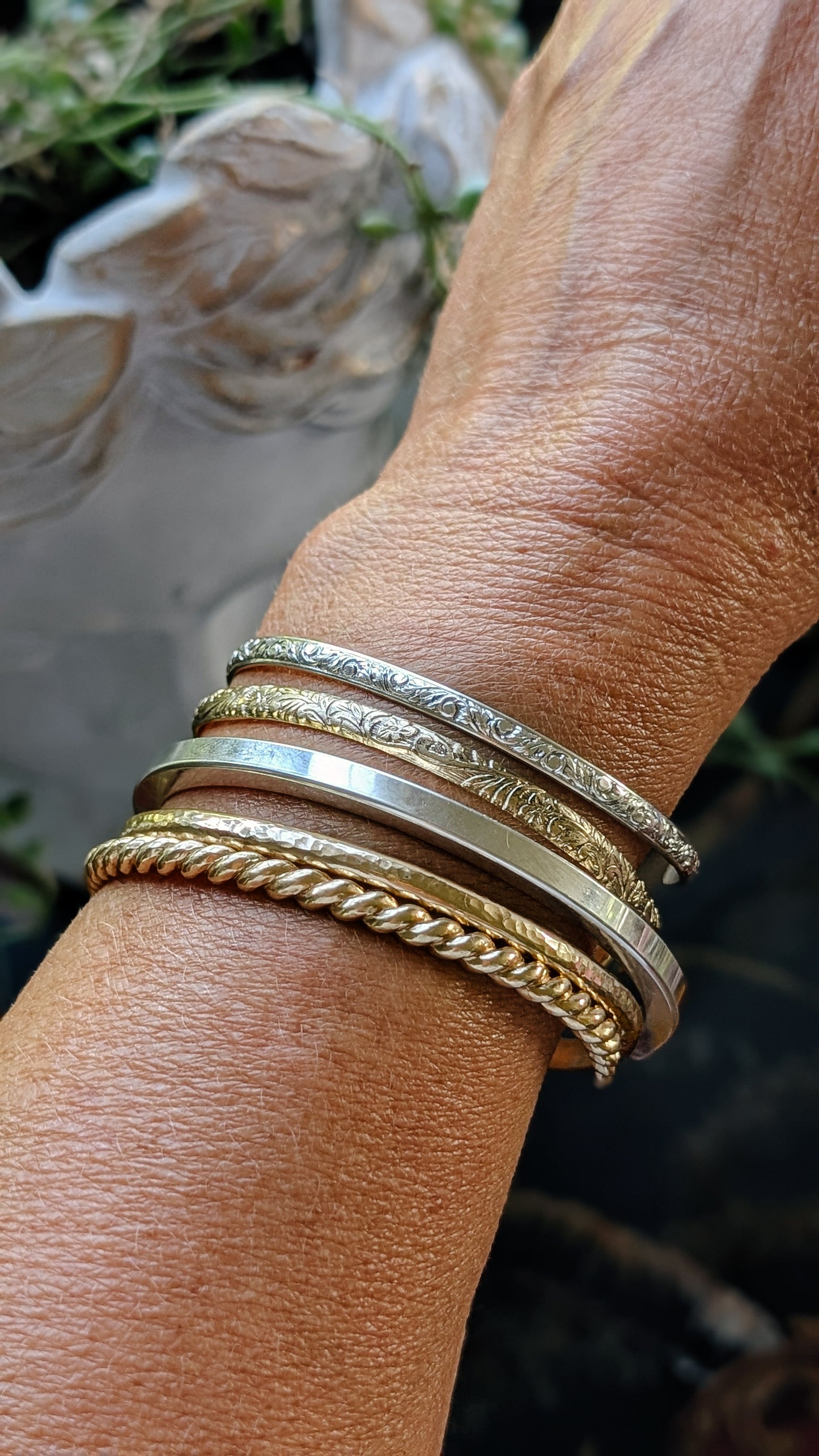 Petite Half Round Bracelet