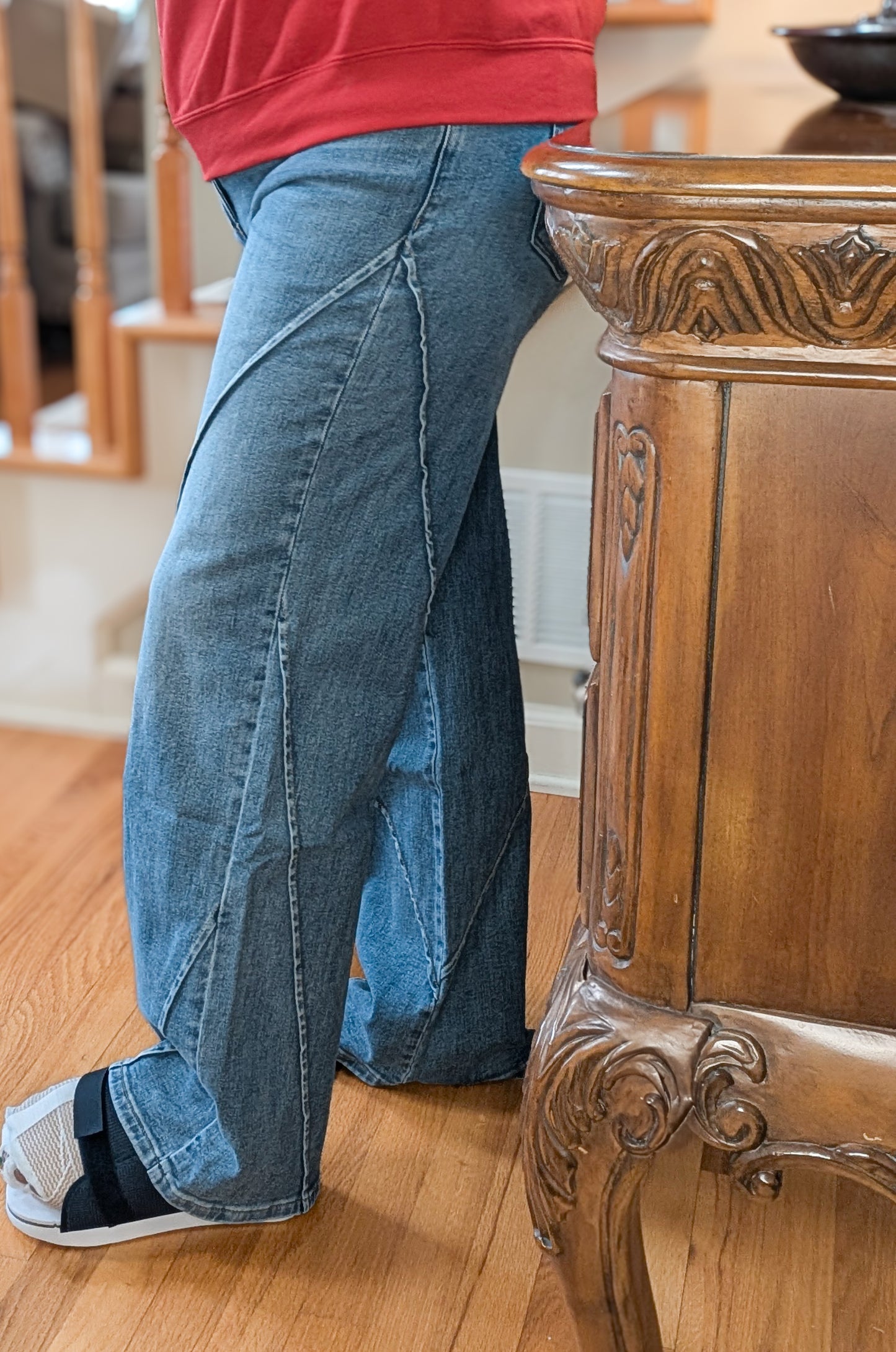 Ridge Edge Straight Leg Jeans