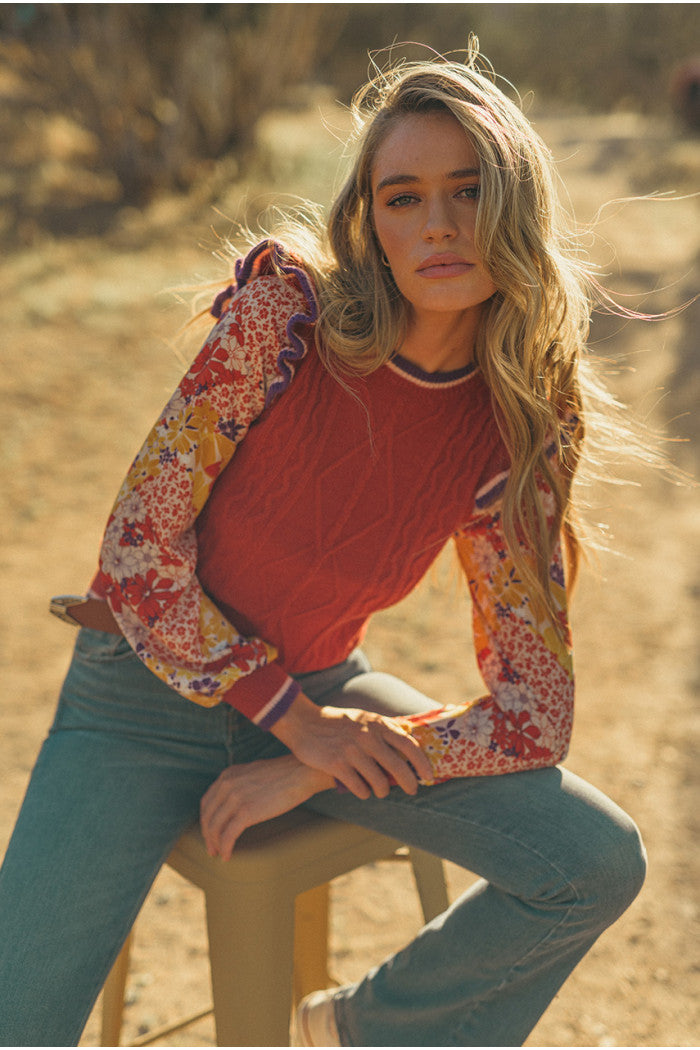 Cableknit Sweater