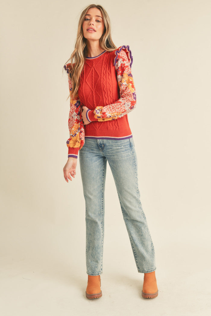 Cableknit Sweater