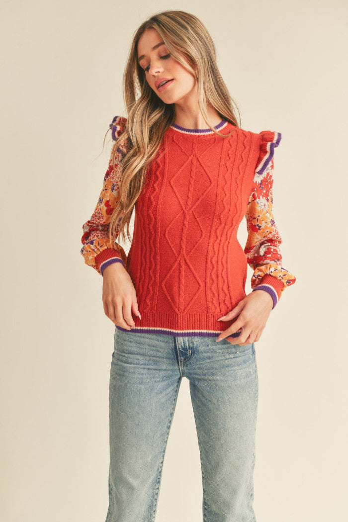 Cableknit Sweater