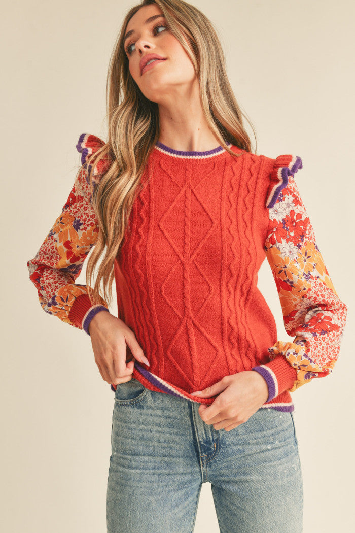 Cableknit Sweater