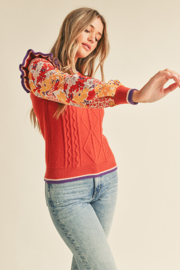 Cableknit Sweater