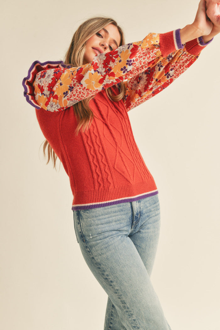 Cableknit Sweater
