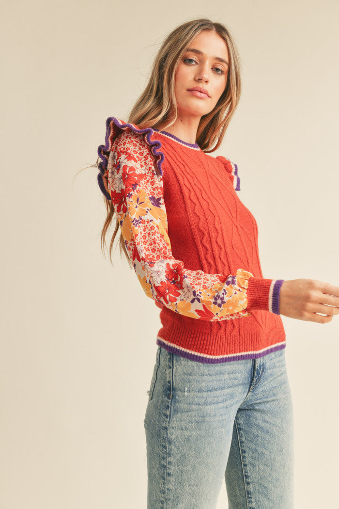 Cableknit Sweater