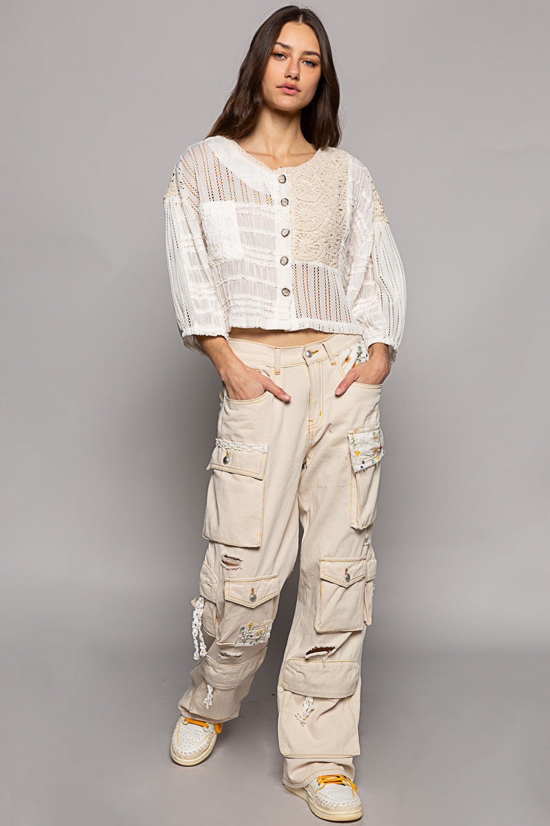 Picture Perfect Lace Jacket Top