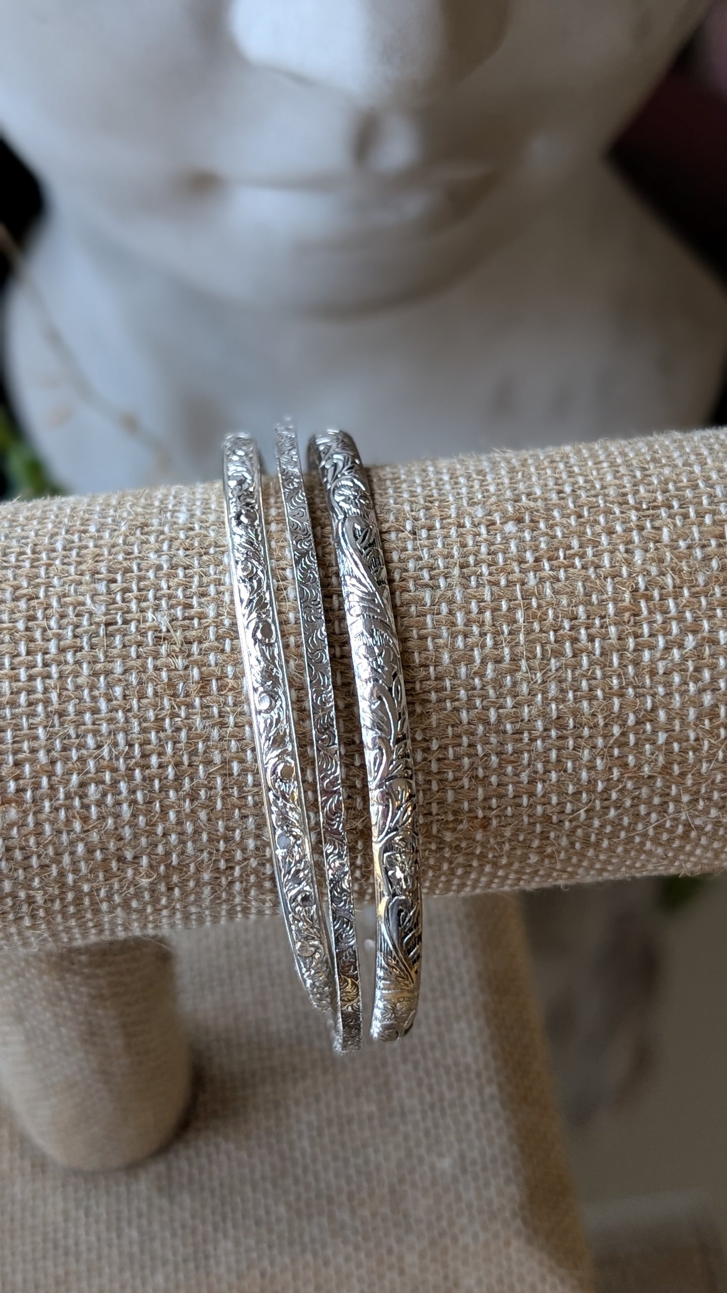 Swirl Design Cuff Bracelet