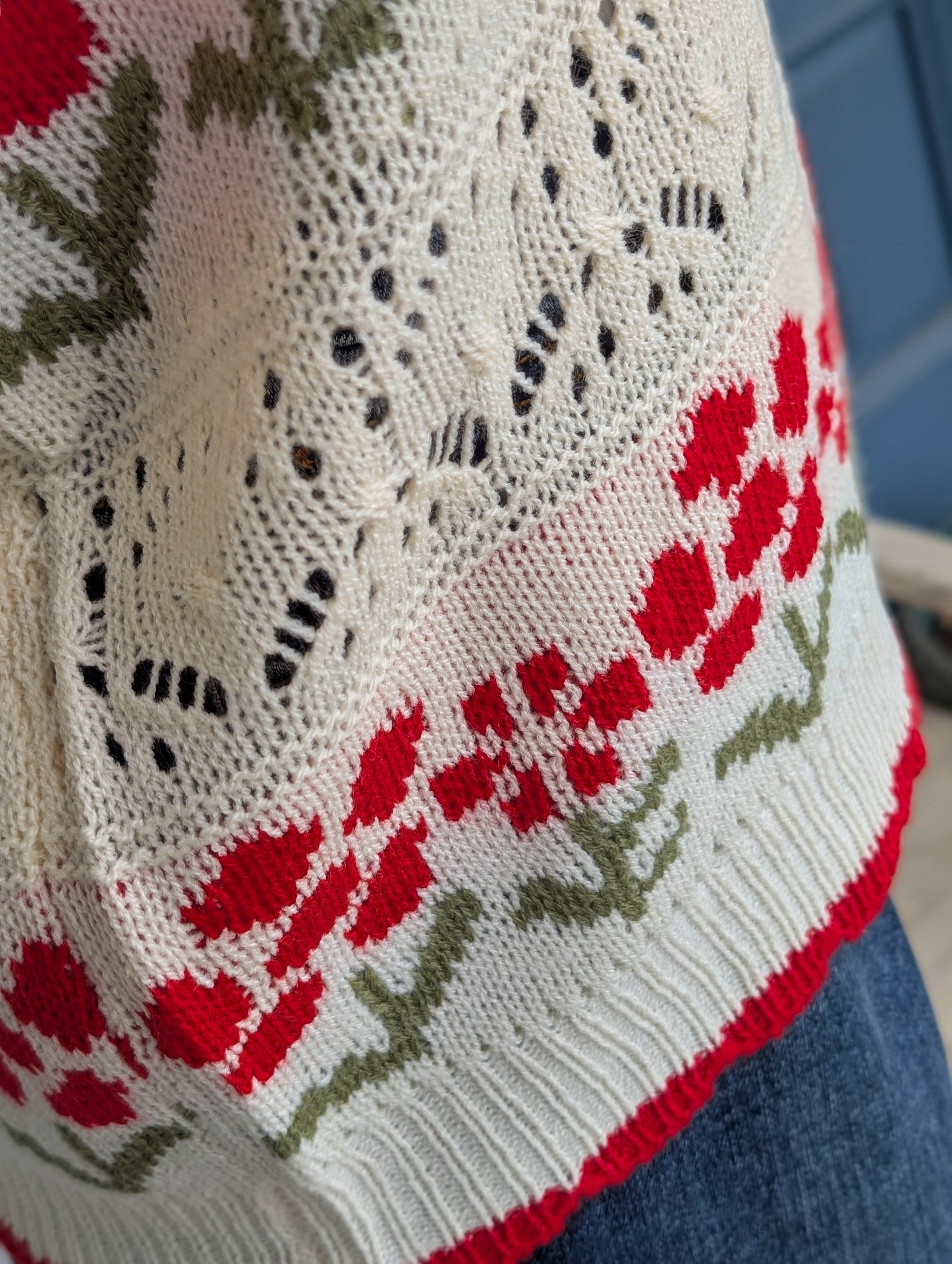Sweet Summer Floral Sweater