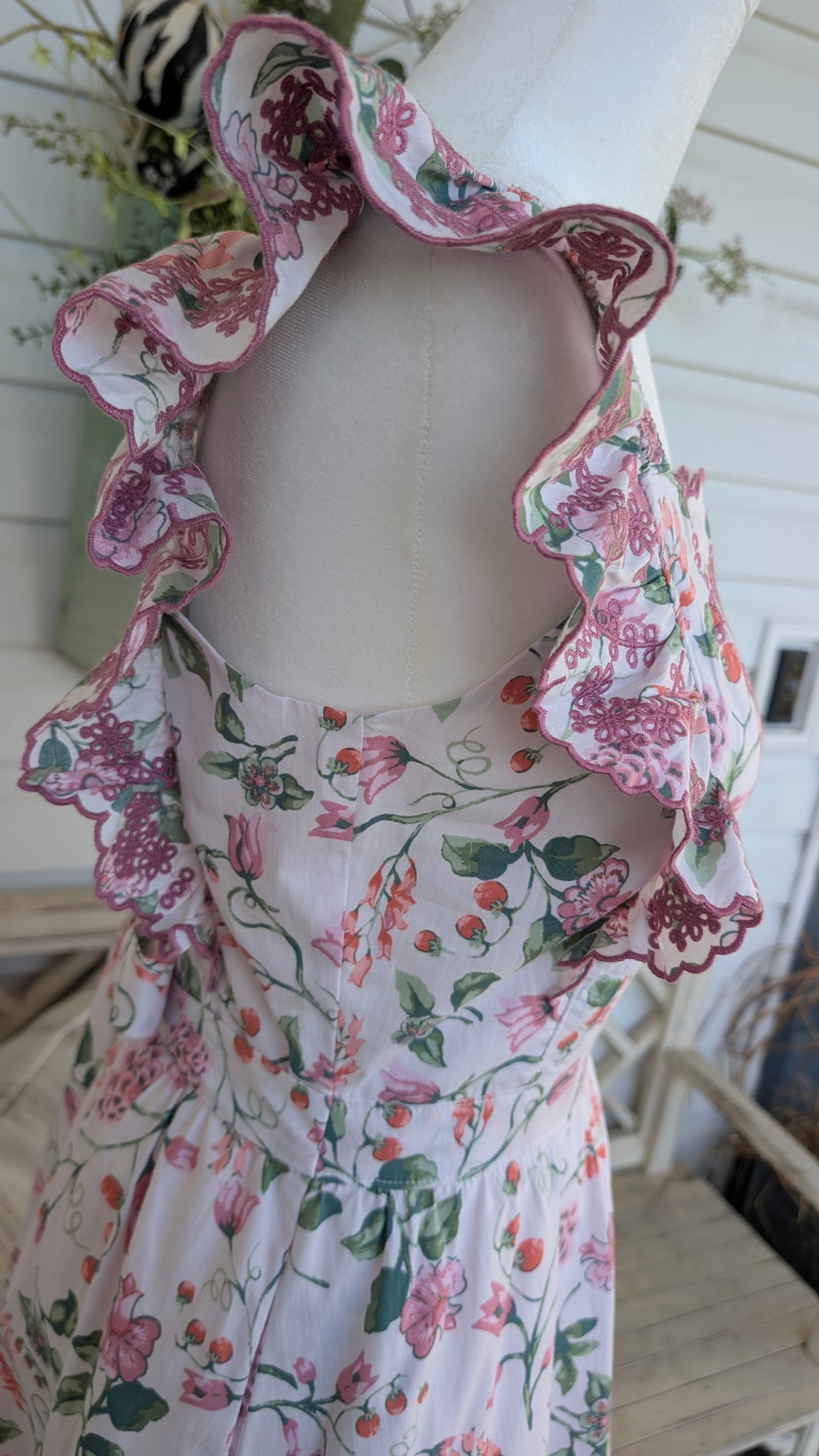 Ellie Floral Midi Dress