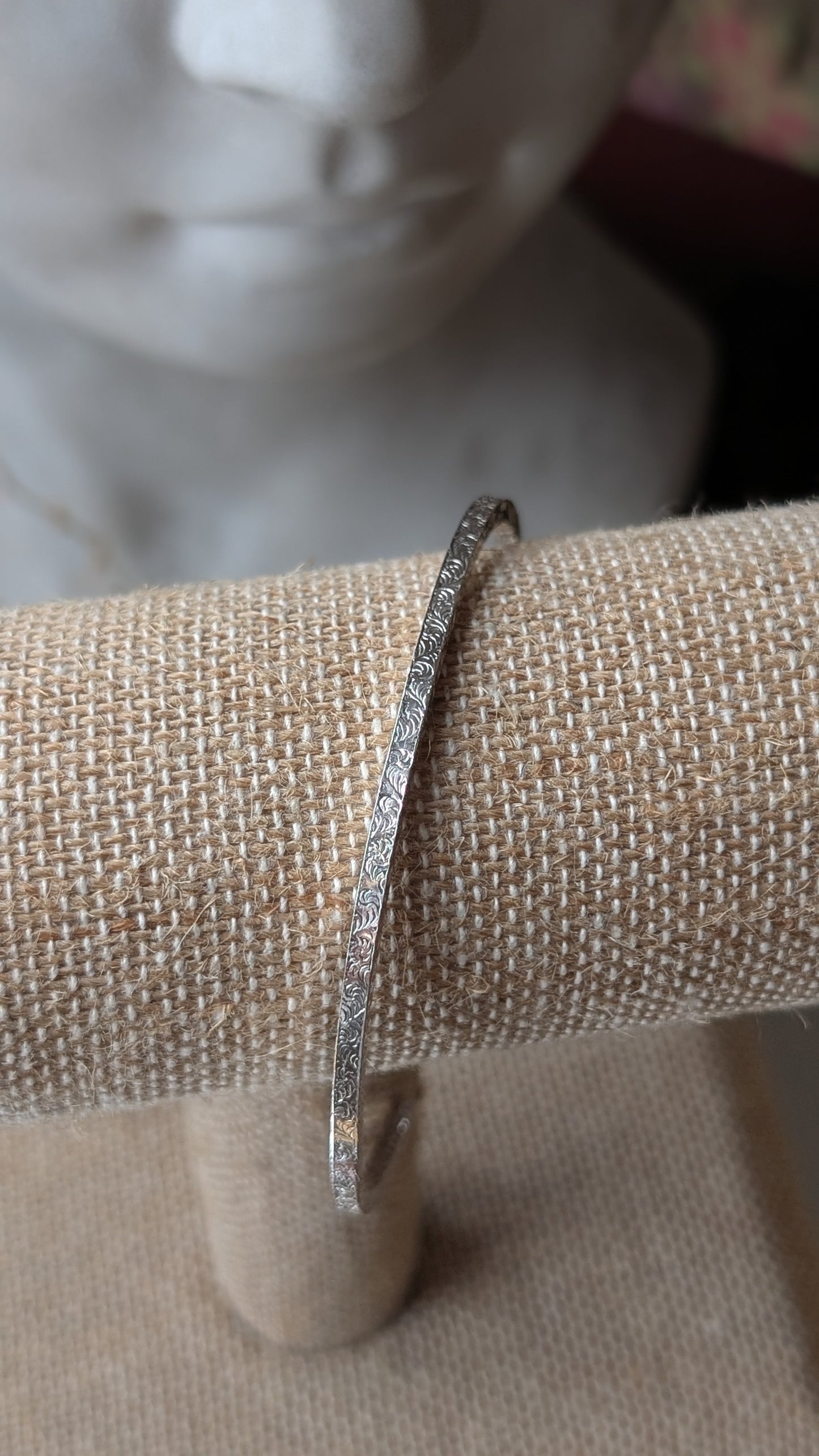 Swirl Design Cuff Bracelet