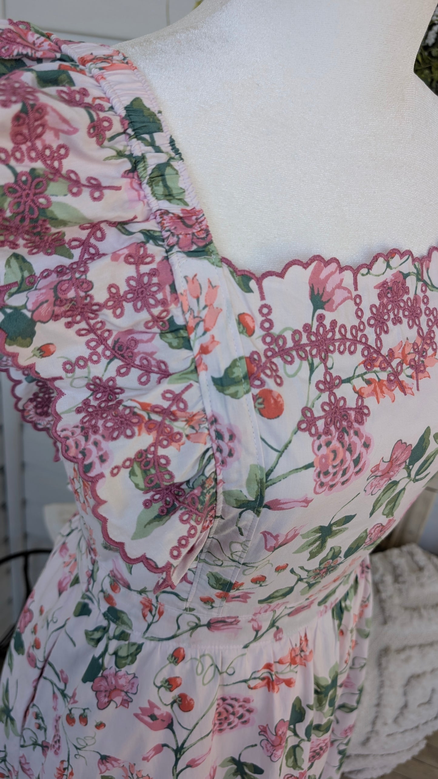 Ellie Floral Midi Dress